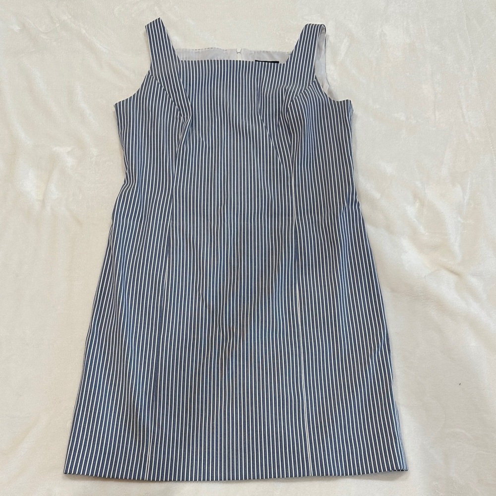Striped Blue Mini Dress